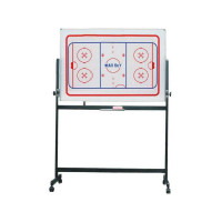 Доска тактическая хоккейная на колесах Mad Guy Hockey 90 x 120 см
