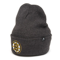 Шапка Atributika&Club NHL Boston Bruins черный меланж (55-58 см) 59335