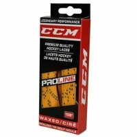 Шнурки CCM Laces Proline Waxed yellow (2021)