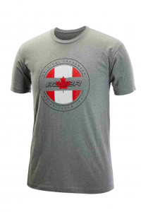 Футболка BAUER CAD FLAG TEE - SR - GRAY (2022) (1059425)