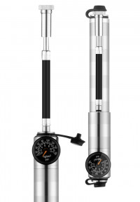 Насос ручной Rockbros HQ-67A-L03 со шлангом, с манометром, 160 PSI