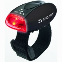 Фонарь задний Sigma Micro красный, корпус черный