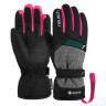 Перчатки горнолыжные Reusch Flash Gore-Tex Junior Black/Black Melange/Brilliant Pink Glo - Перчатки горнолыжные Reusch Flash Gore-Tex Junior Black/Black Melange/Brilliant Pink Glo