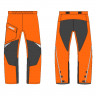 Штаны-дождевик Dragonfly Evo Woman orange - Штаны-дождевик Dragonfly Evo Woman orange