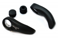 Рога на руль V-GRIP V-BE1 95 mm black, анатомические, алюминий, черные
