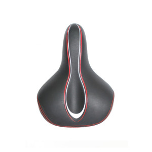 Седло VELO 6-146217 END ZONE комфорт 267х200мм VL-6217 эластомер. черное 