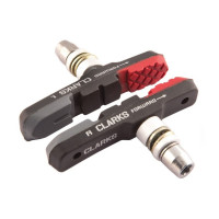 Торм. колодки CLARKS 3-110 CPS-301 цветные всепогодные 72мм с крепежом 3 профиля