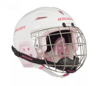 Шлем с маской Bauer Lil Sport Combo YTH pink (1036927)
