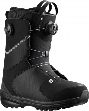 Ботинки для сноуборда Salomon Kiana Dual BOA Black/Black/Silver (2022) 