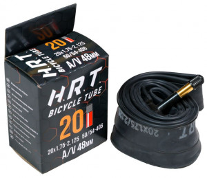 Велокамера 20" H.R.T. 1.75-2.125 50/54-406 48мм AV (00-010024) 