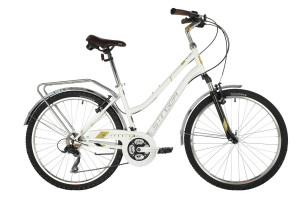 Велосипед Stinger Victoria 26&quot; белый (2021) 
