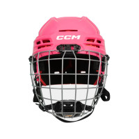 Шлем с маской CCM Tacks 70 Combo JR pink