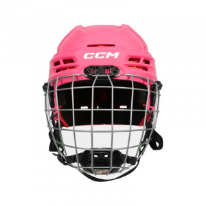 Шлем с маской CCM Tacks 70 Combo JR pink 