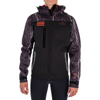 Термокуртка мужская Jetpilot X1 Hooded Tour Coat Grey black/Marble S21 (210310)