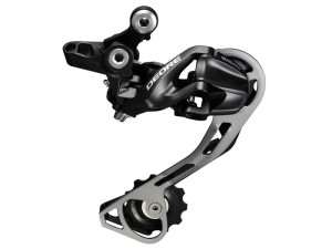 SHIMANO Переключатель задний RD-M610-SGS DEORE, 10 скоростей, низкий профиль Shadow, чёрный, б/уп. 