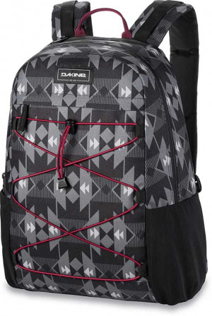 Женский рюкзак Dakine Wonder 22L Fireside II (черно-белый орнамент) 