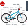 Велосипед Puky Cyke 24-8 1775 blue голубой - Велосипед Puky Cyke 24-8 1775 blue голубой