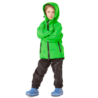 Детский комплект дождевой Dragonfly Evo Kids (куртка, брюки) (мембрана) green