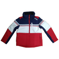 Куртка детская Vist Kingmaster Down Ski Jacket Junior deep ocean-ruby-white 3DAM00