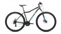 Велосипед Forward SPORTING 29 2.0 D черный/бирюзовый 17" (2022)
