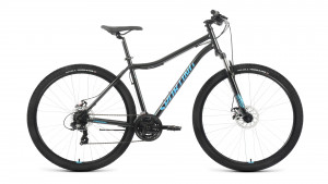Велосипед Forward SPORTING 29 2.0 D черный/бирюзовый 17&quot; (2022) 