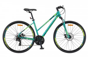 Велосипед Stels Cross-130 MD Lady 28&quot; V010 green (2019) 