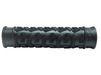 Грипсы Hualong 22,2x125мм, ПВХ, чёрно-серые,торг.уп.