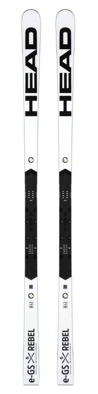 Горные лыжи Head WCR e-GS Rebel FIS WCR 14 white-black + креп FREEFLEX ST 16X RD BRAKE 85 [A] (2023)