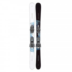 Горные лыжи Head Oblivion Jr + крепления SX 7.5 GW CA Brake 90 [J] black/white/blue (2024) 