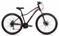 Велосипед Aspect ALMA HD 27.5 фиолетово-персиковый рама: 18 (2022)