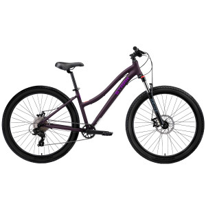Велосипед Stark Luna 1 27,5" пудровый фрезовый/фиолетовый рама: M (2027) 