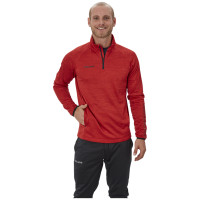 Толстовка BAUER VAPOR FLEECE 1/4 ZIP TOP RED - SR (2021)