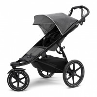 Коляска детская Thule Urban Glide 2 black/grey melange
