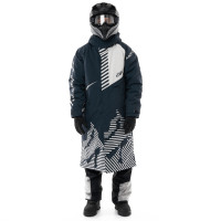 Плащ зимний Dragonfly Race Coat Man black/white