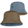 Панама Buff Travel Bucket Hat Zadok Blue-Olive - Панама Buff Travel Bucket Hat Zadok Blue-Olive