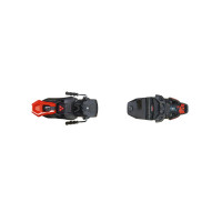 Крепления Fischer RSW 12 GW Powerrail Brake 85 [F] solid black/flash red (T30621)