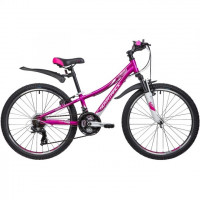 Велосипед Novatrack Katrina 24" фиолетовый рама: 12" (2024)