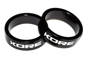 Проставочное кольцо KORE AL6061-6T, CNC, 34x10mm 1-1\8&quot; черный (2022) 