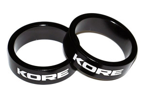 Кольцо проставочное Kore AL6061-6T, CNC, 34x10mm 1-1\8&quot; черный (2022) 