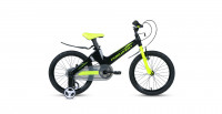 Велосипед Forward Cosmo 18 2.0 черный/зеленый (2021)