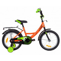 Велосипед Novatrack Vector 16" оранжевый (2022)