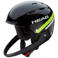 Шлем Head Team SL + Chinguard black/lime (2020)