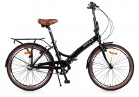 Велосипед Shulz Krabi V-brake 24" черный YS-768 (2021)