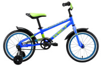 Велосипед Welt Dingo 16 Blue/acid green (2021)
