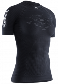 Футболка женская X-Bionic Effektor G2 Run Shirt Sh Sl Opal Black / Arctic White WMN