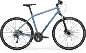 Велосипед Merida Crossway XT Edition 28&quot; MattSteelBlue/DarkBlue (2021) 