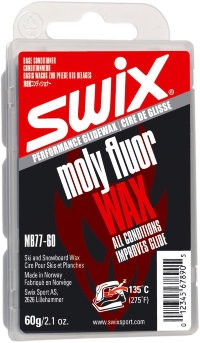 Мазь скольжения Swix Moly Fluoro Base Conditioner 60 гр (MB077-6)