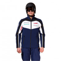 Куртка-виндстоппер Vist Miramonti JR. S15J093 Softshell RUSSIA SKI TEAM d.ocean-black-white 3D9900