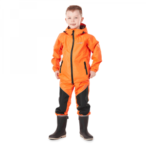 Детский комплект дождевой Dragonfly Evo Kids (куртка, брюки) (мембрана) orange 