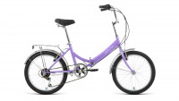 Велосипед Forward ARSENAL 20 2.0 фиолетовый/белый 14" (2022)